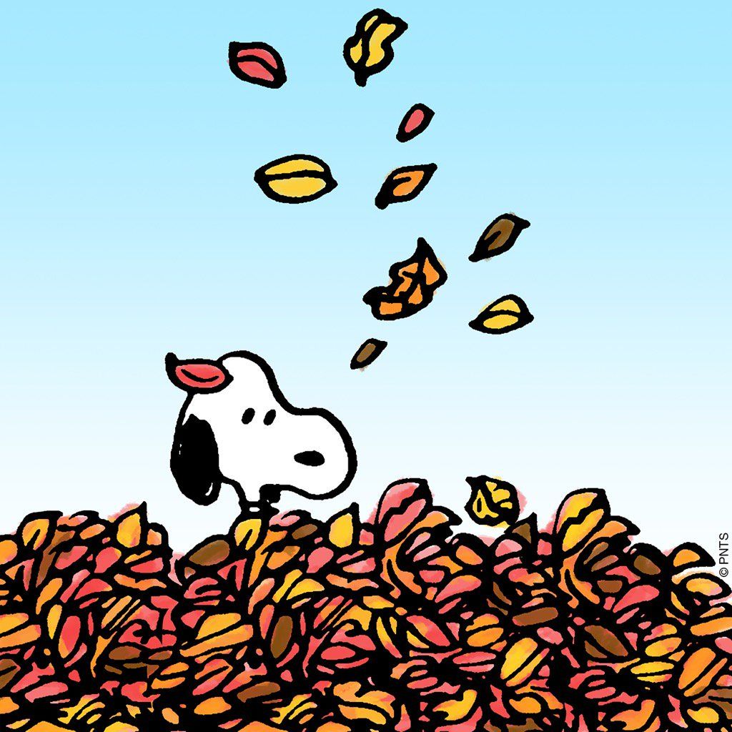 Snoopy Autumn Wallpapers