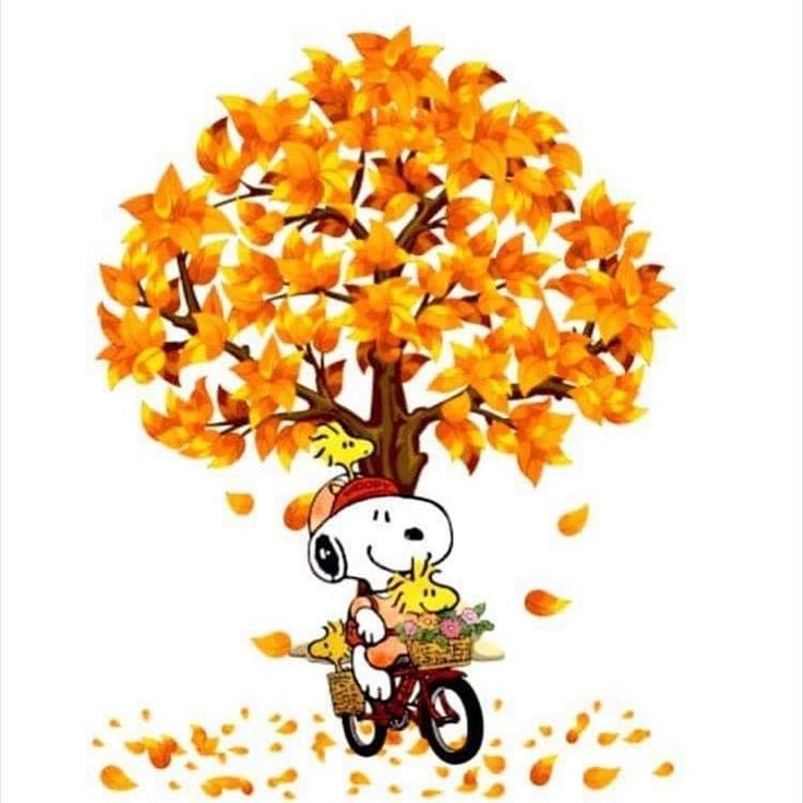 Snoopy Autumn Wallpapers