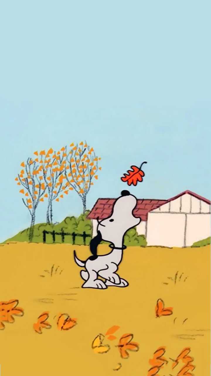 Snoopy Autumn Wallpapers