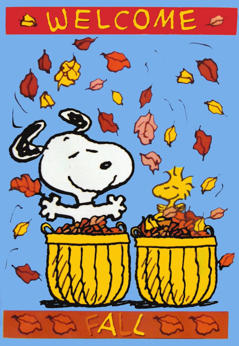 Snoopy Autumn Wallpapers