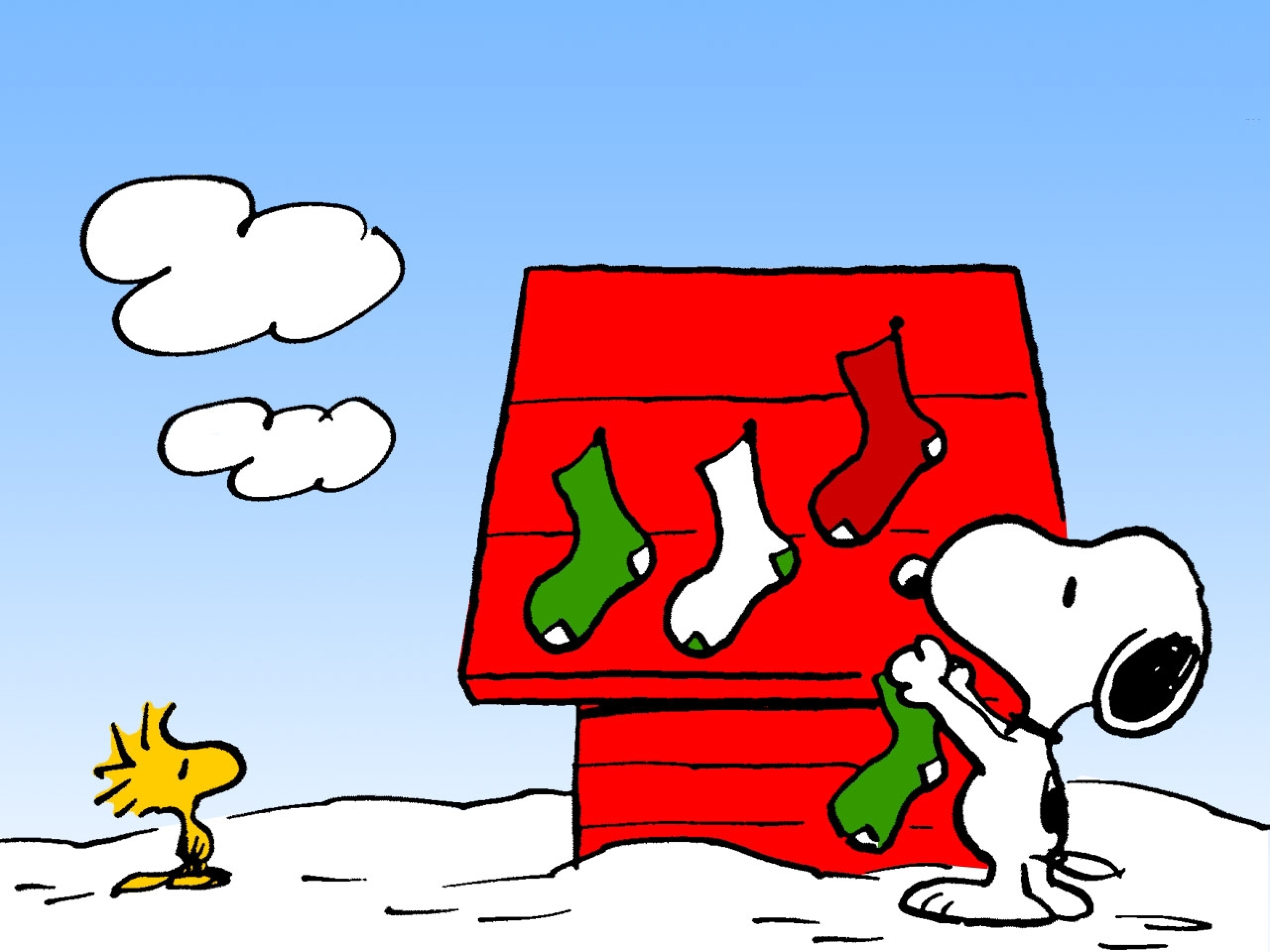 Snoopy Christmas Pictures Wallpapers