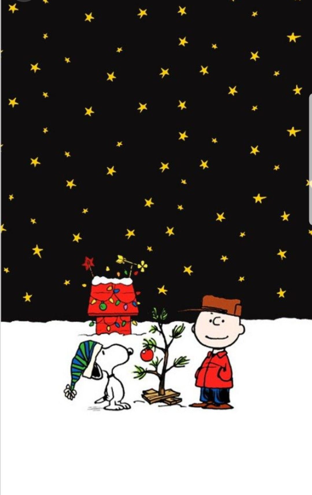 Snoopy Christmas For Iphone Wallpapers