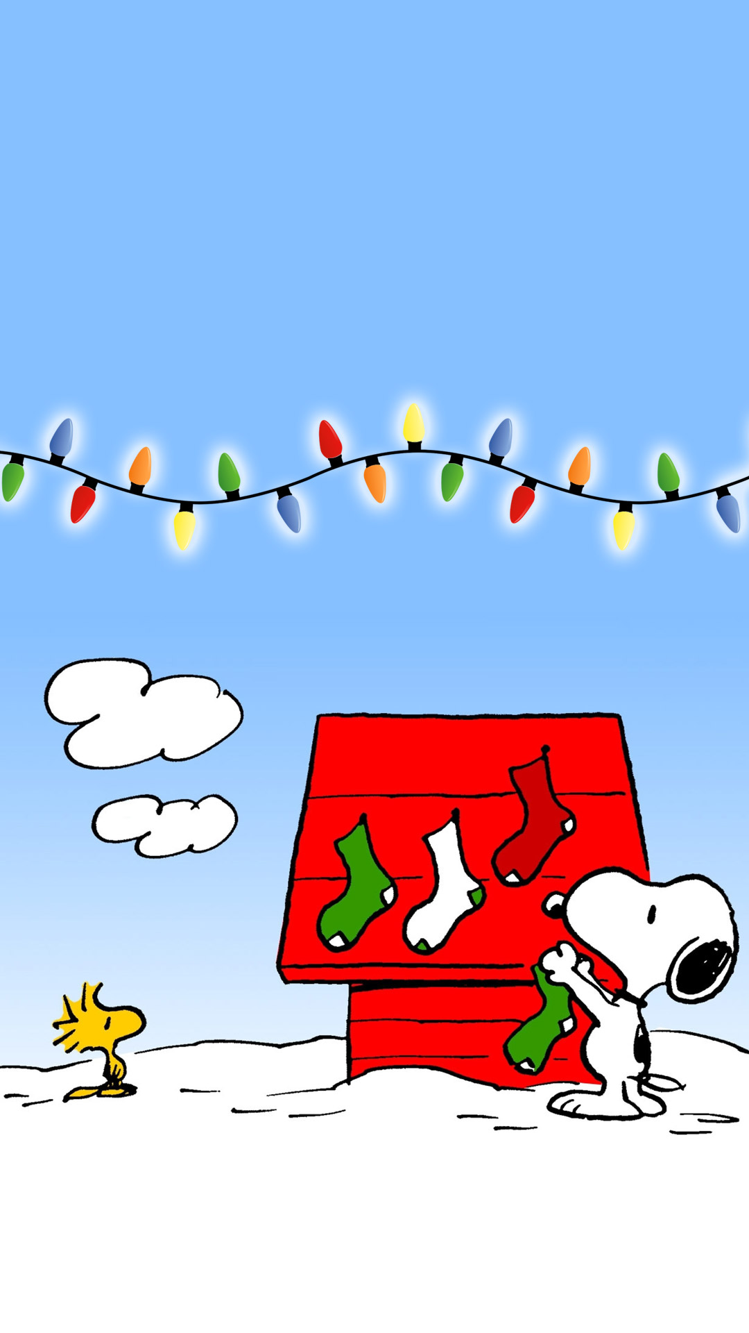 Snoopy Christmas For Iphone Wallpapers