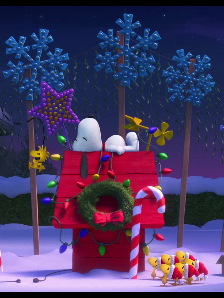 Snoopy Christmas For Iphone Wallpapers