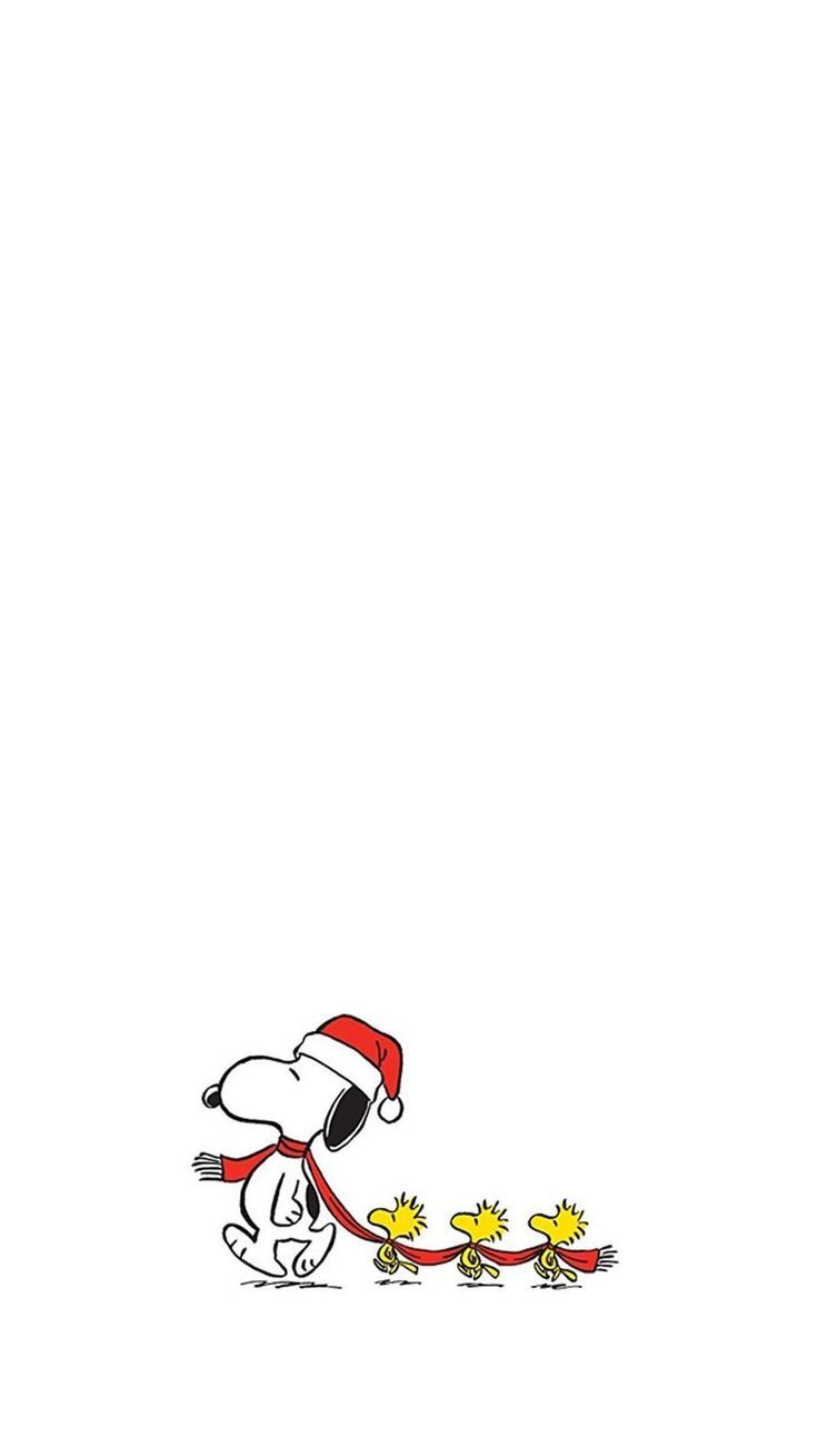 Snoopy Christmas For Iphone Wallpapers