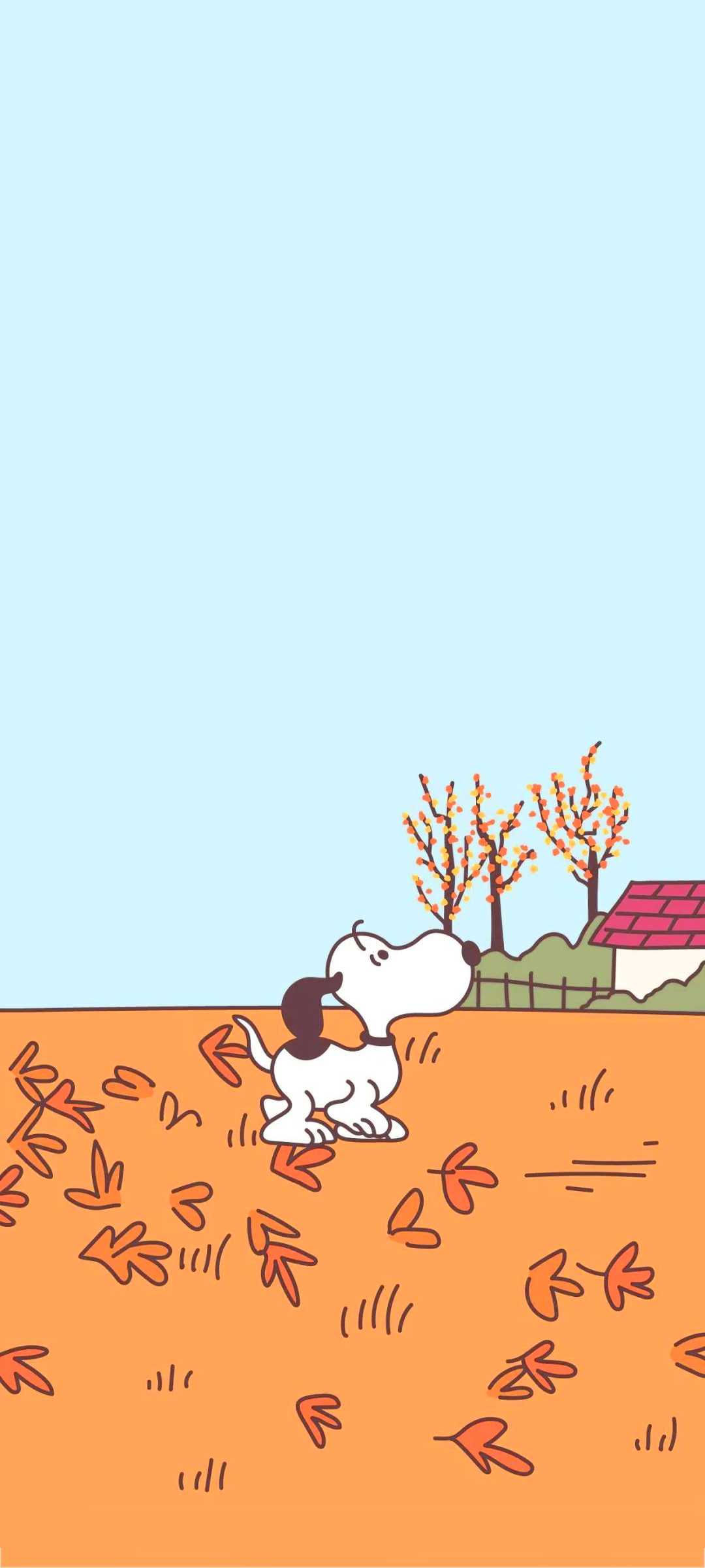 Snoopy Fall Wallpapers