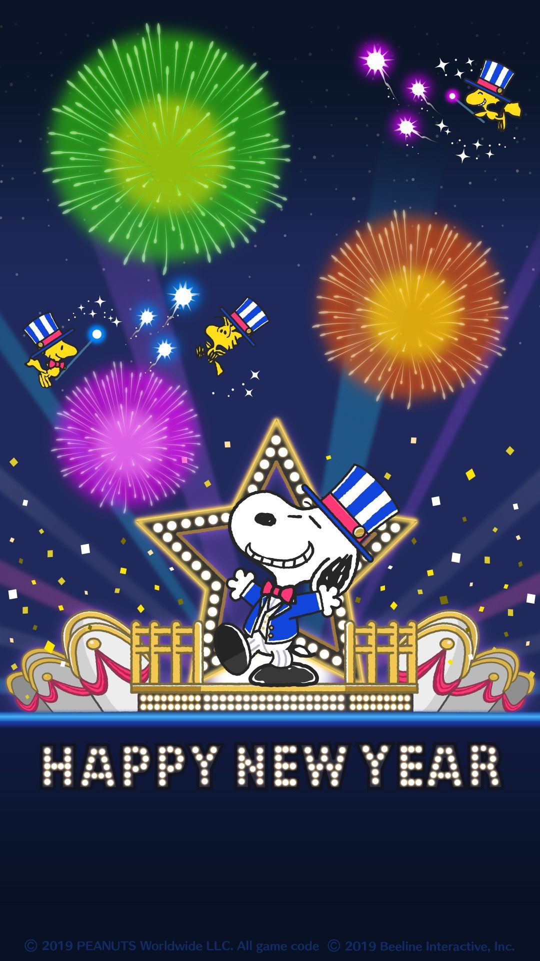 Snoopy New Year Images Wallpapers