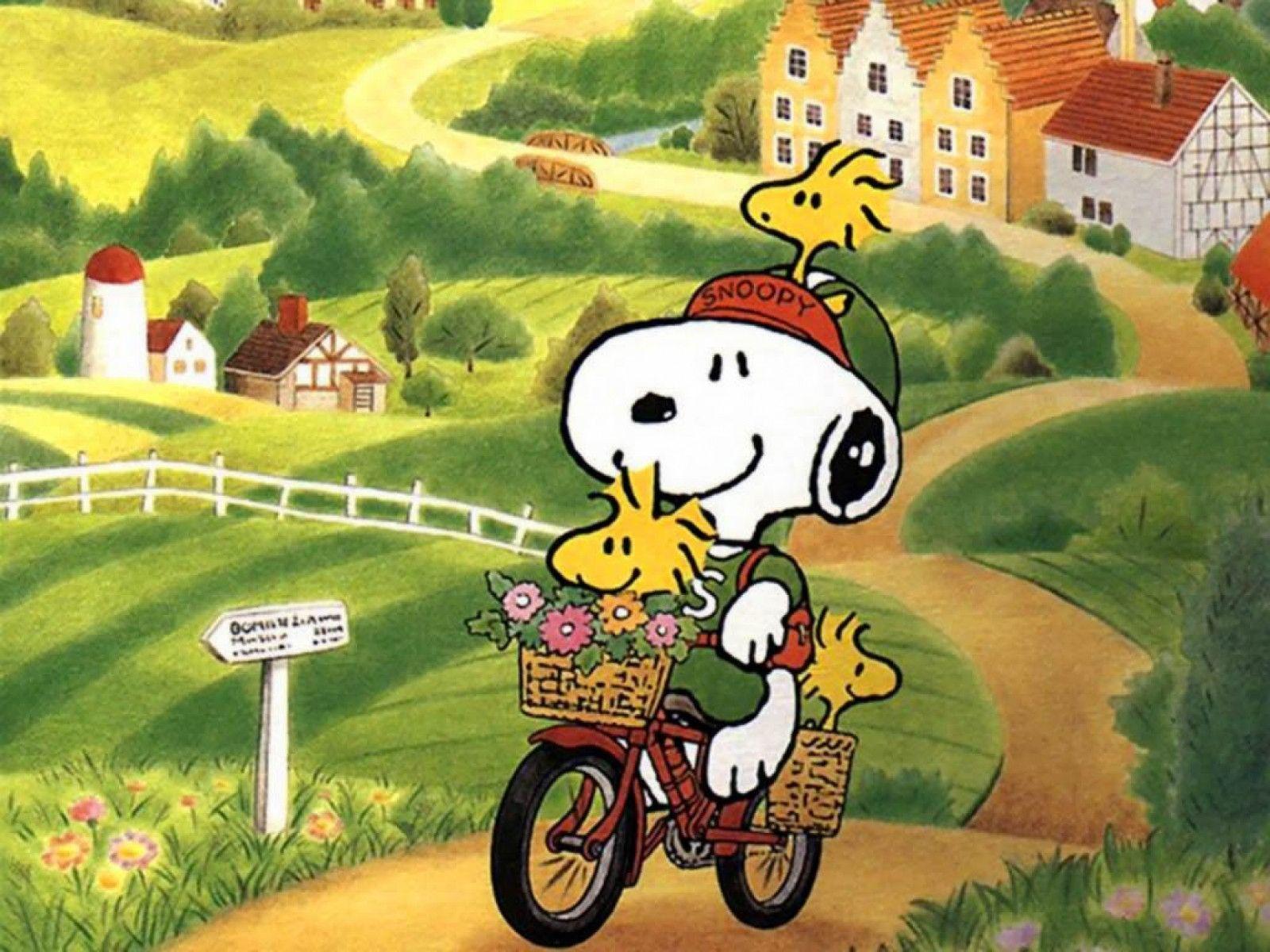 Snoopy Spring Wallpapers