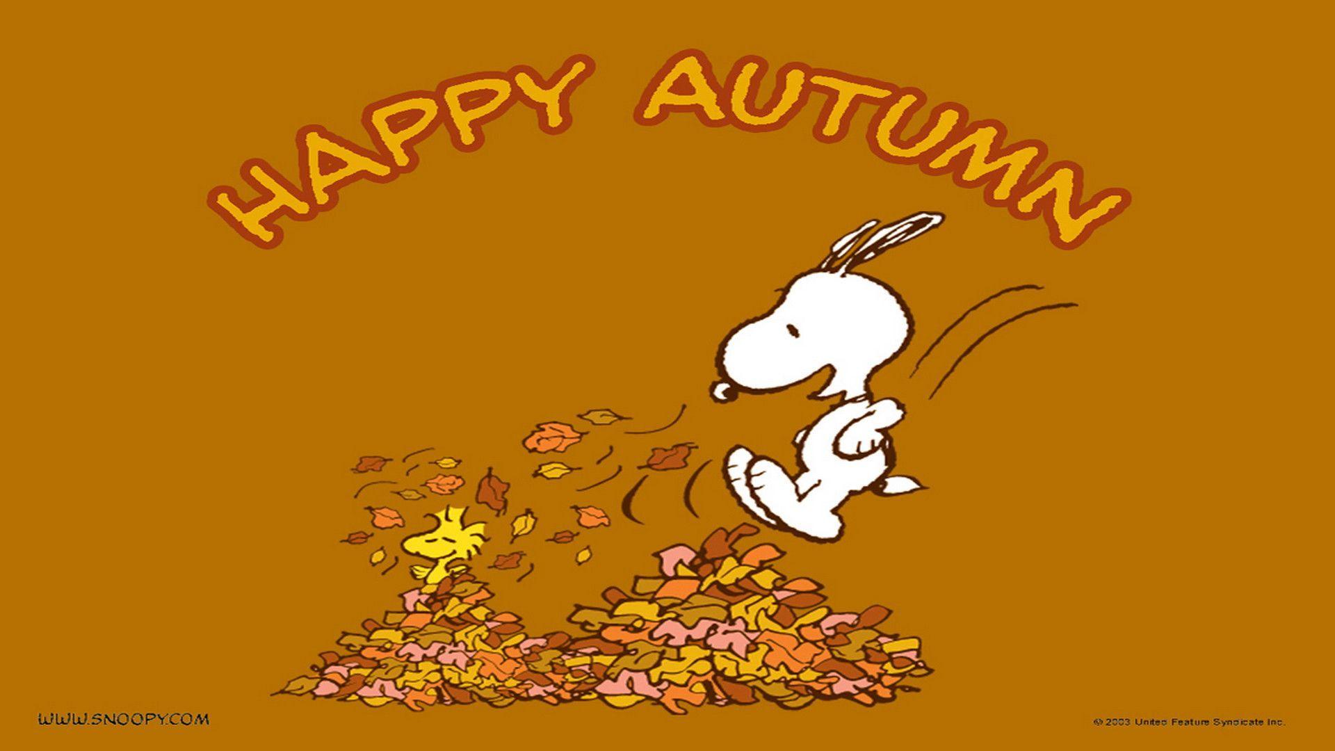 Snoopy Thanksgiving Clipart Wallpapers