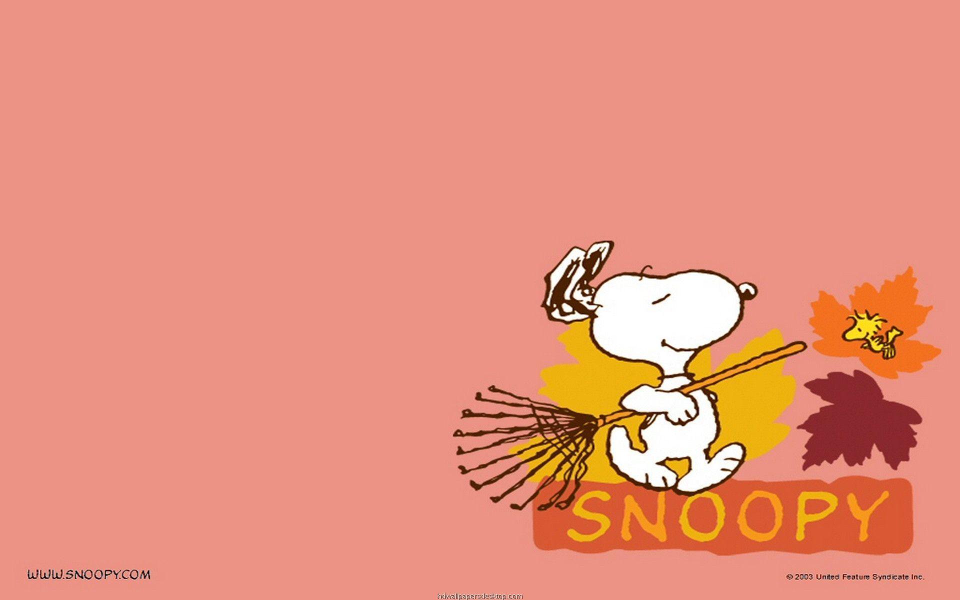 Snoopy Thanksgiving Wallpapers