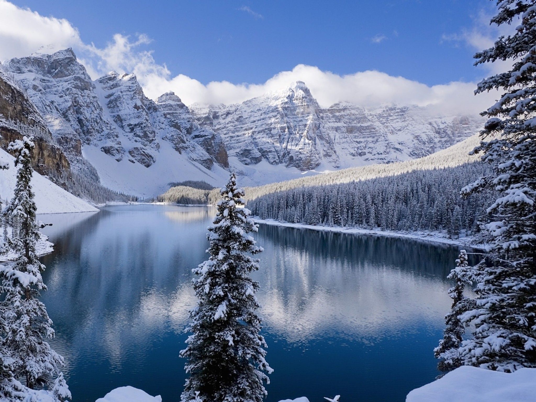 Snow Cap Mountain Pictures Wallpapers