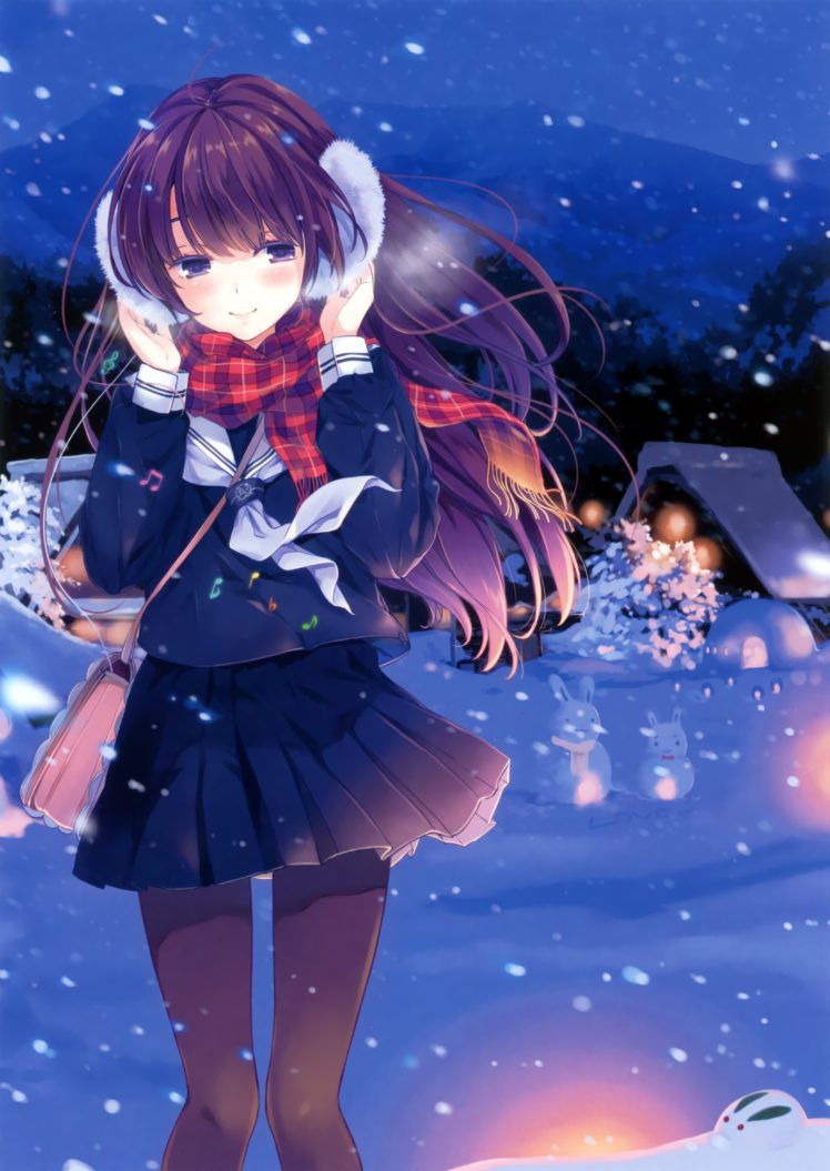 Snow Girls Wallpapers