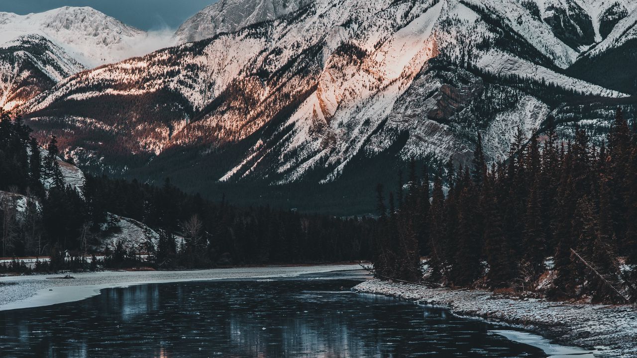 Snowy Lake Wallpapers