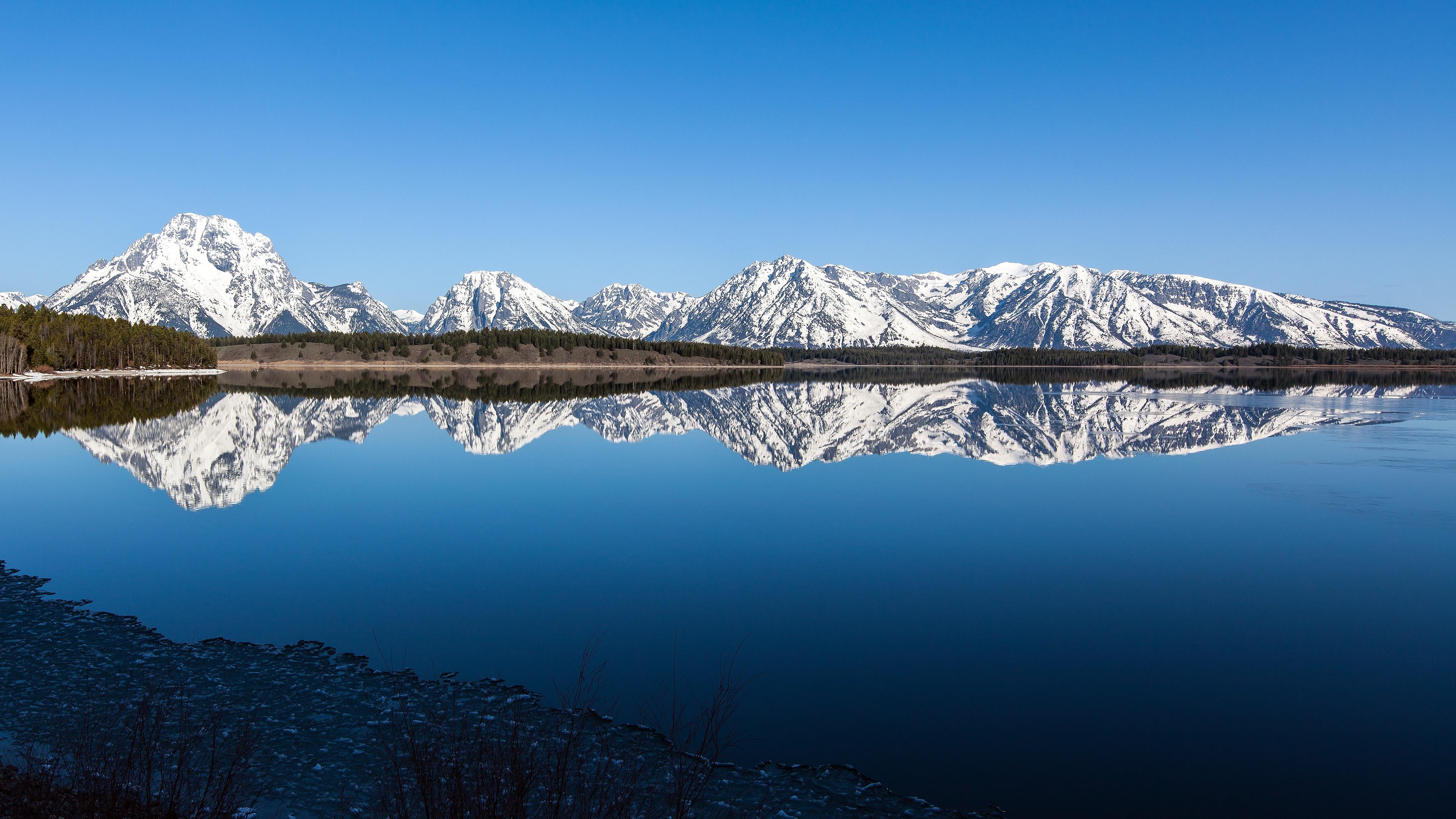 Snowy Mountains Lakes Wallpapers