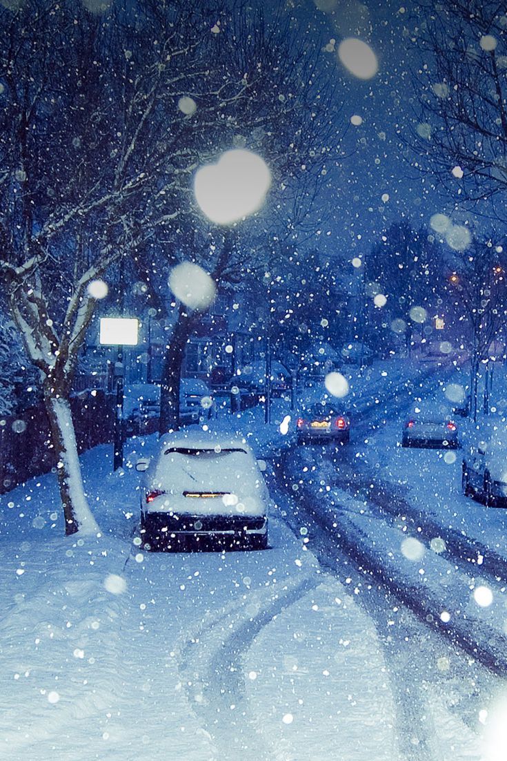 Snowy Night Wallpapers