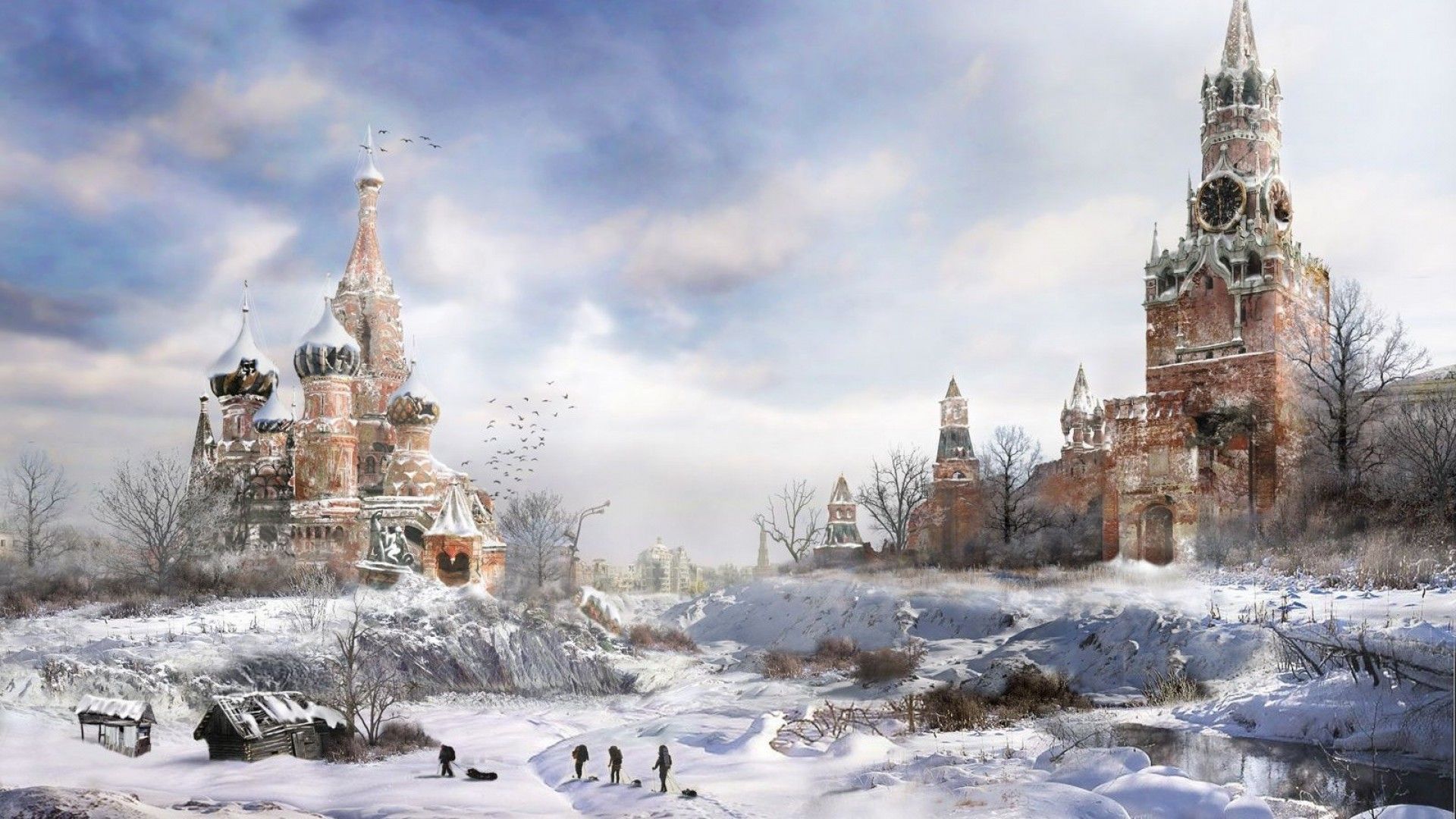 Snowy Russia Wallpapers