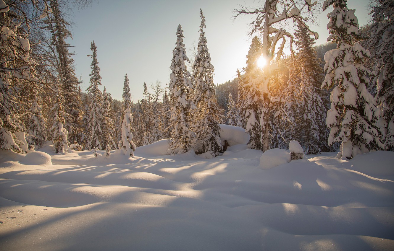 Snowy Russia Wallpapers