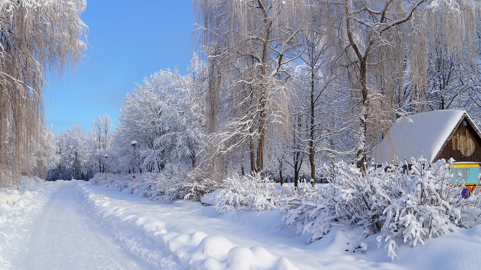 Snowy Russia Wallpapers