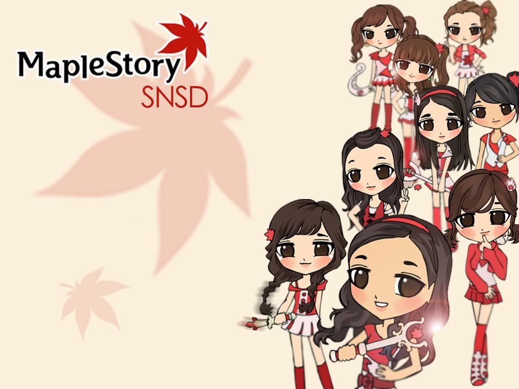 Snsd Chibis Wallpapers