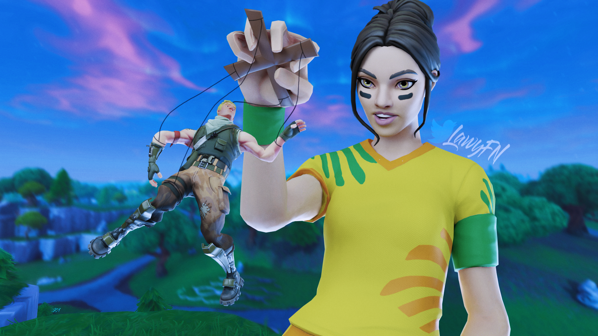 Soccer Skin Fortnite Thumbnail Wallpapers