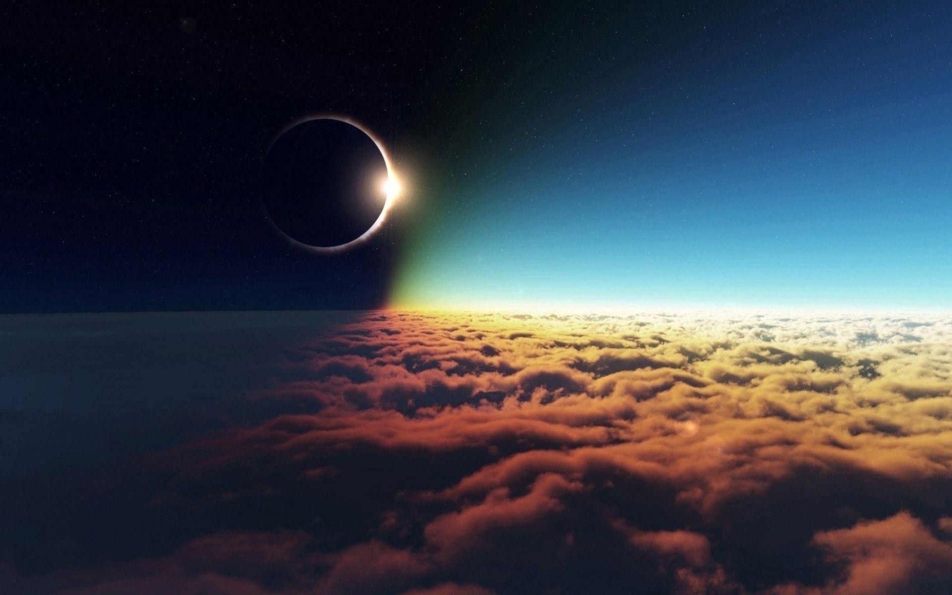 Solar Eclipse Aesthetic Wallpapers