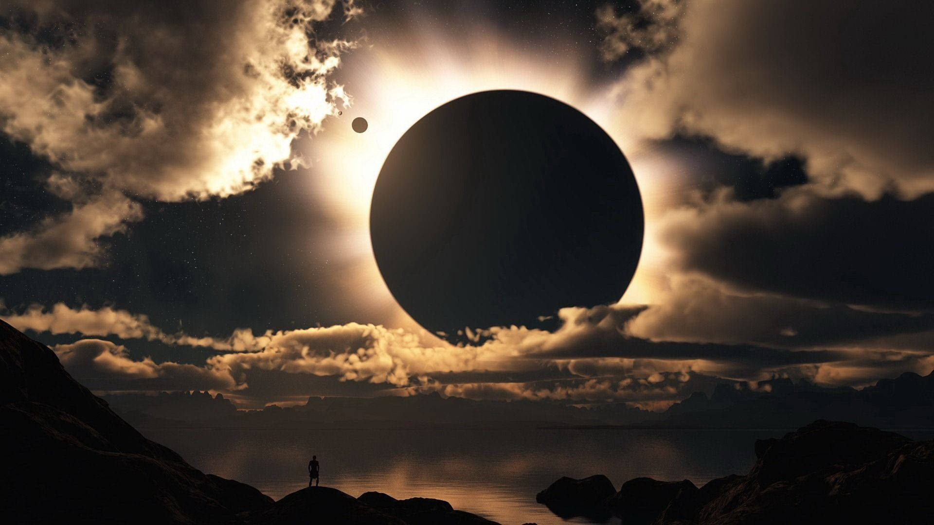 Solar Eclipse Aesthetic Wallpapers