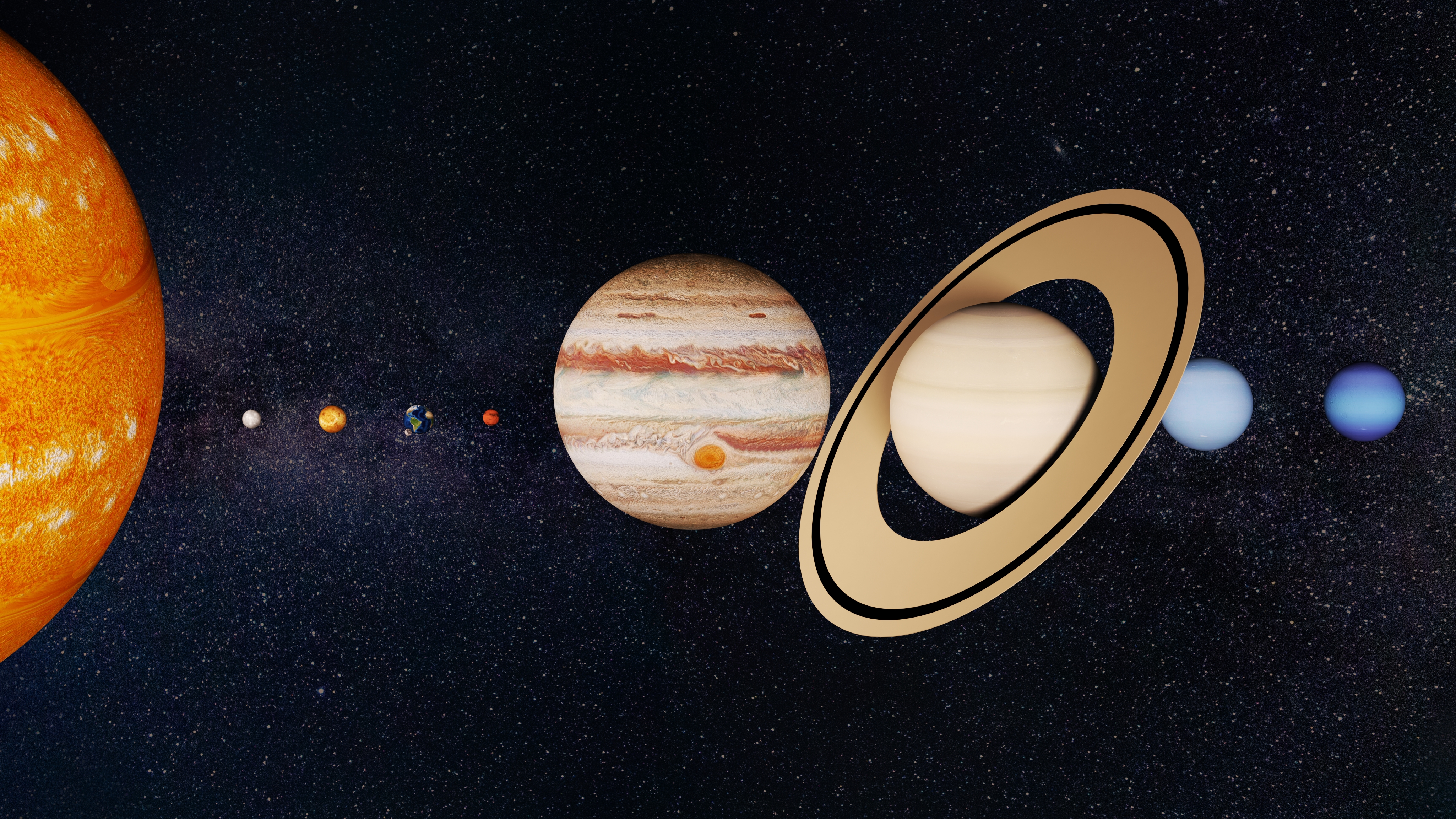 Solar System 4K Wallpapers