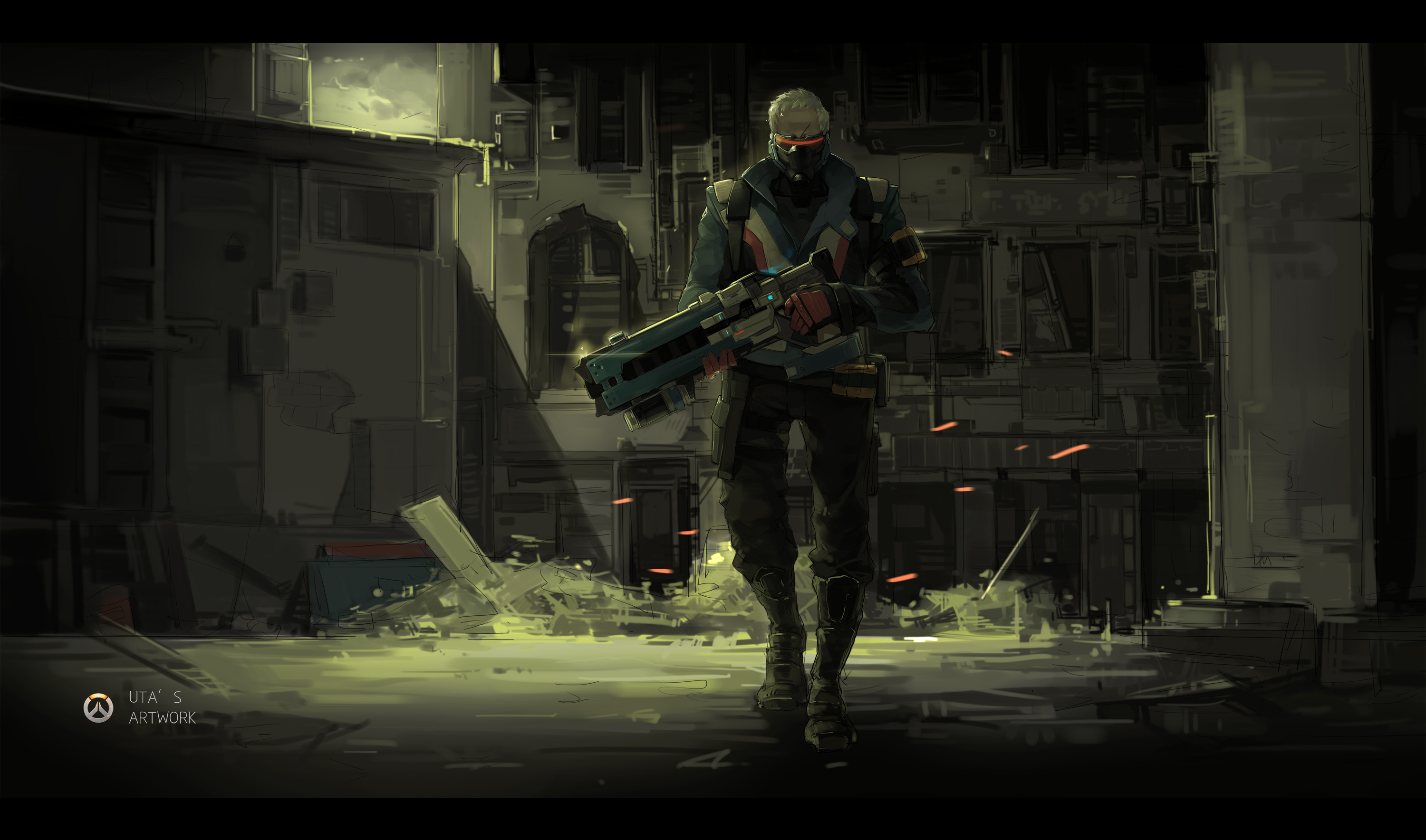 Soldier 76 1920X1080 Wallpapers