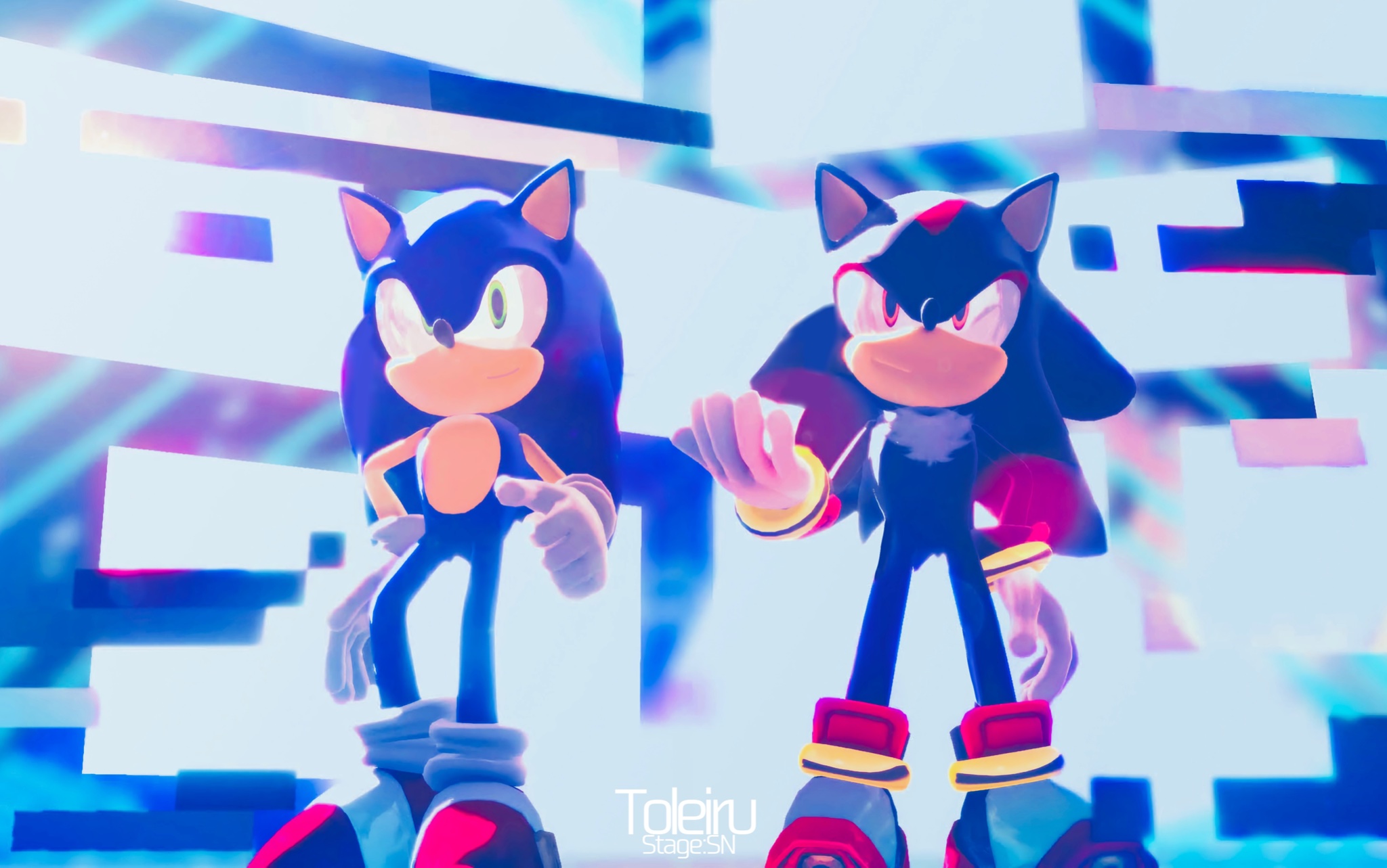 Sonic Vs Shadow Wallpapers