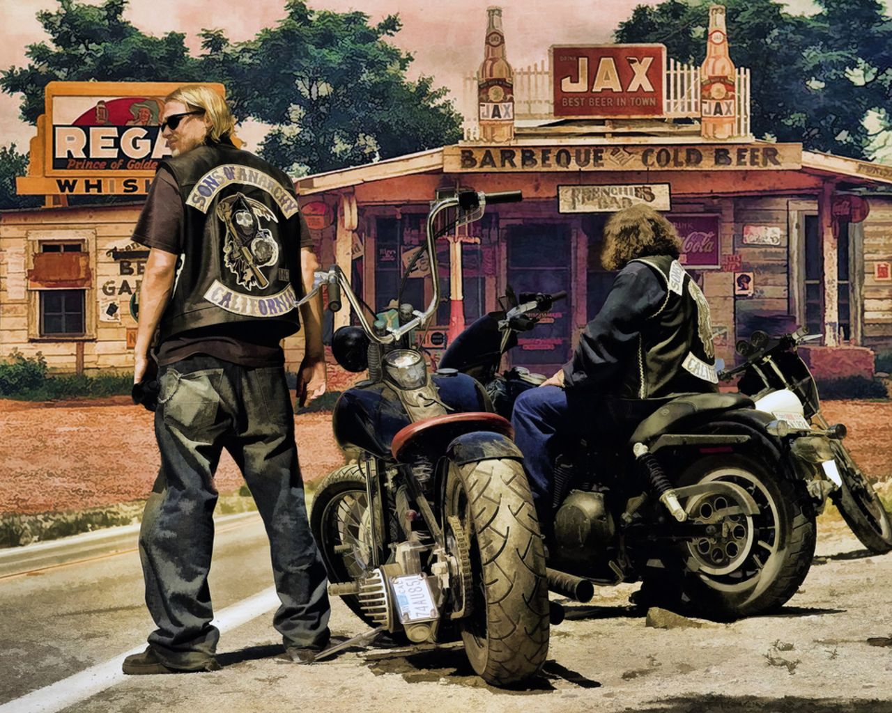 Sons Of Anarchy Riding Wallpapers