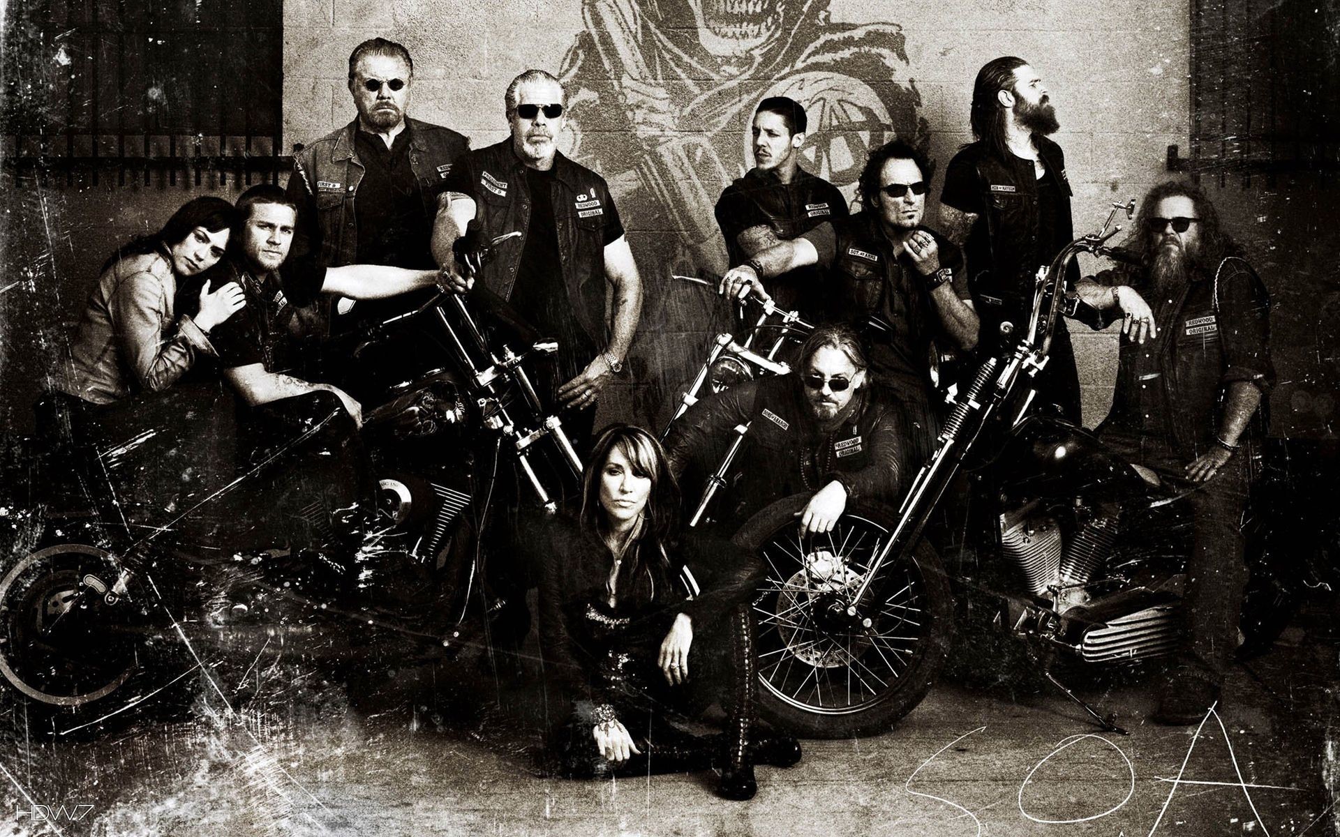 Sons Of Anarchy Riding Wallpapers