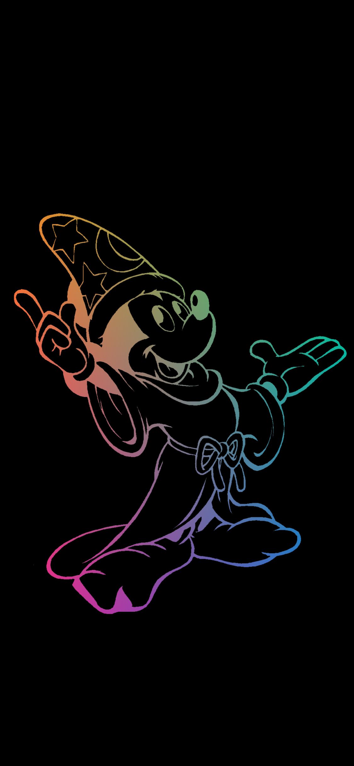 Sorcerer Mickey Iphone Wallpapers