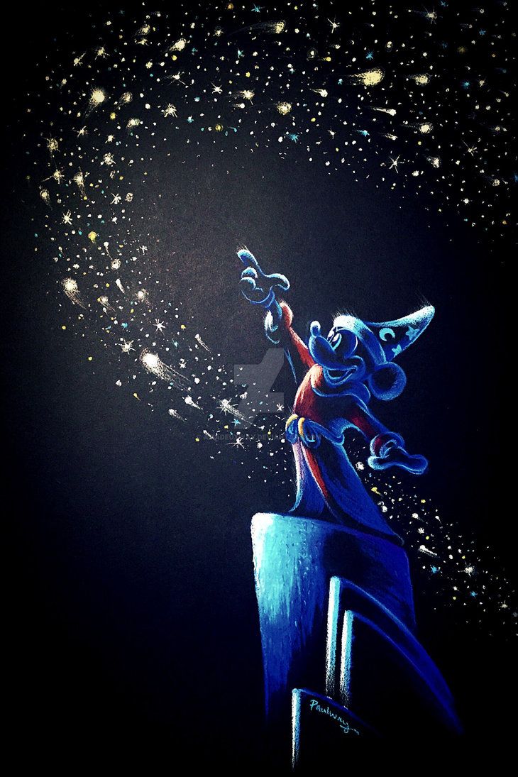 Sorcerer Mickey Iphone Wallpapers