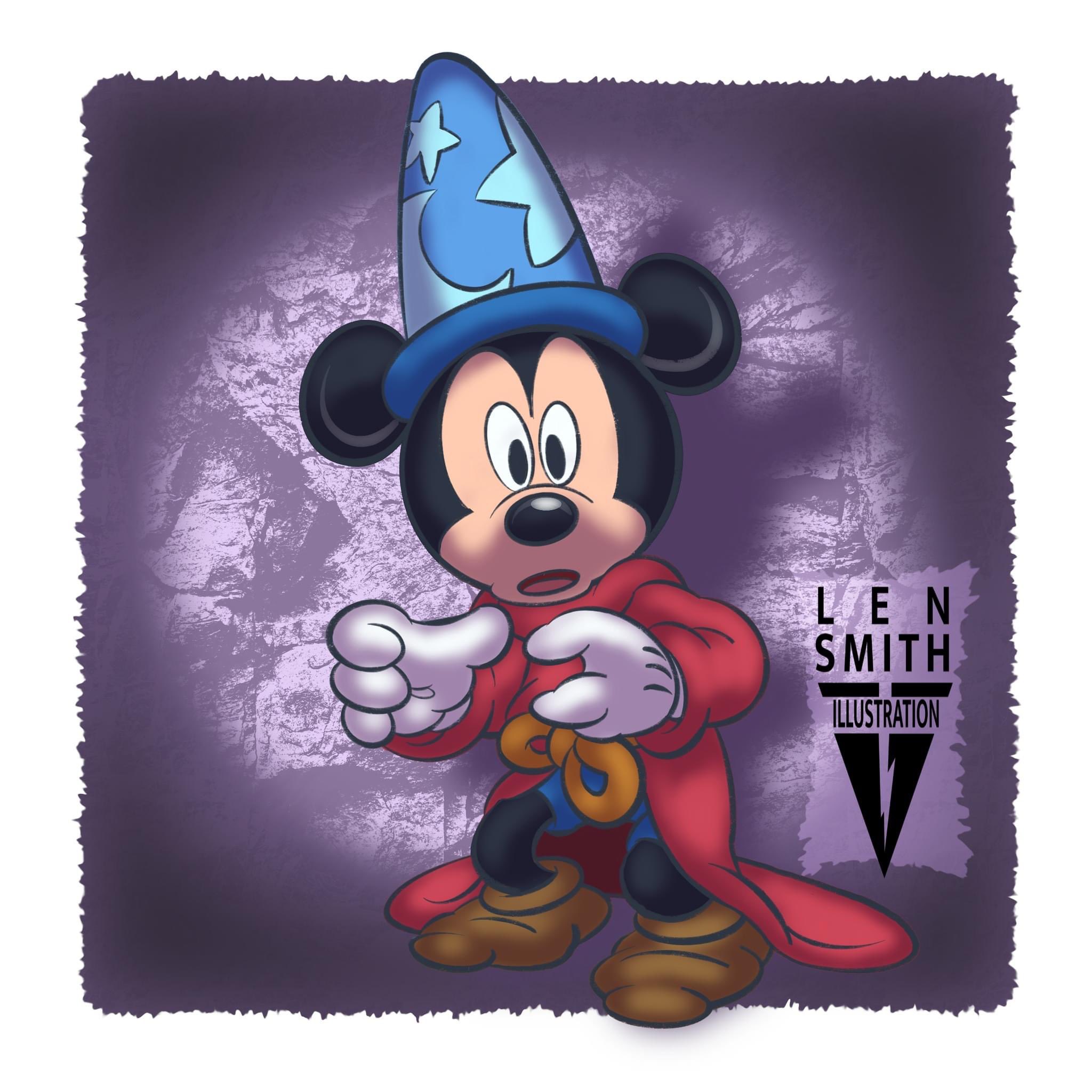 Sorcerer Mickey Iphone Wallpapers