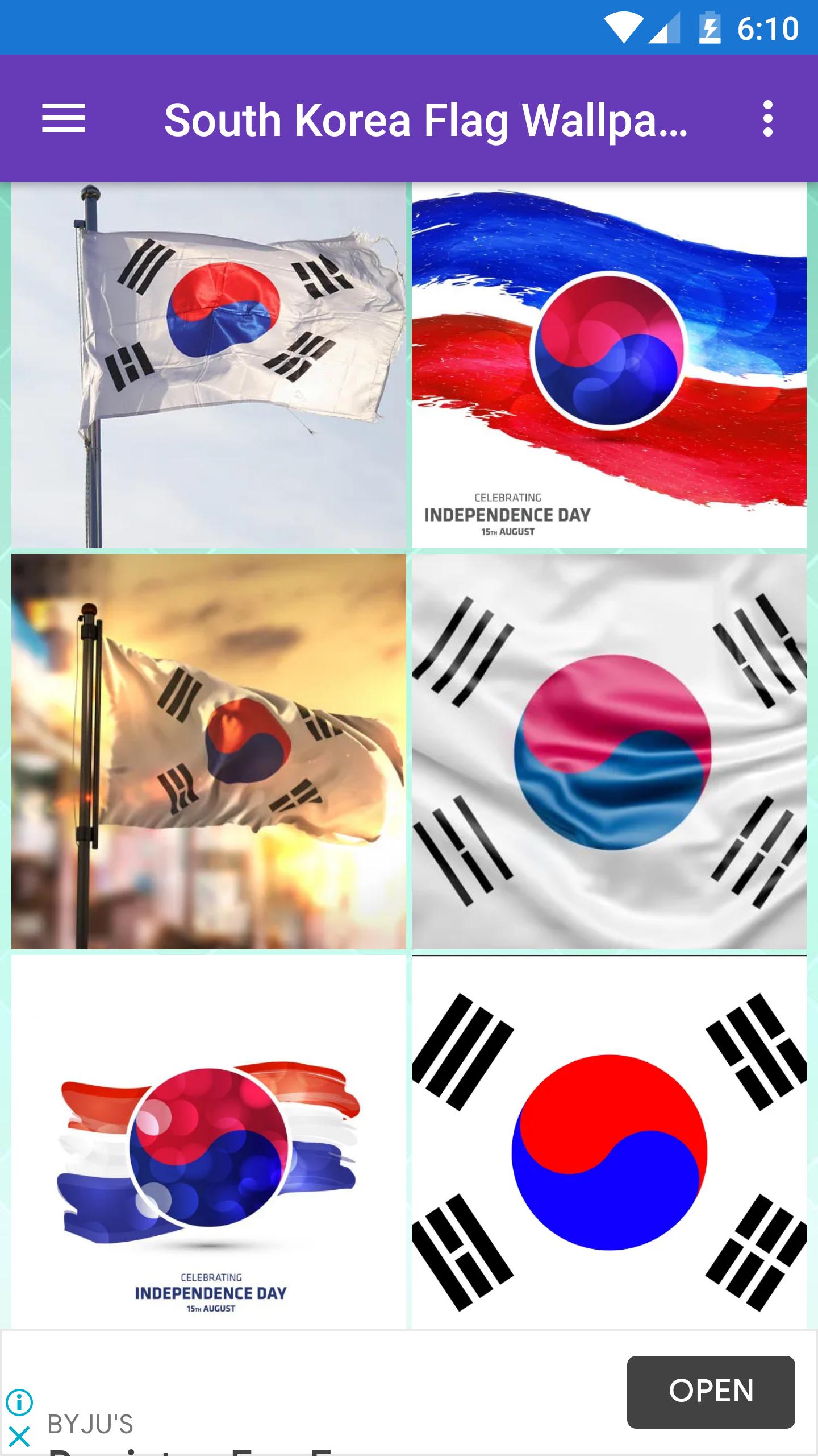 South Korean Flag Wallpapers