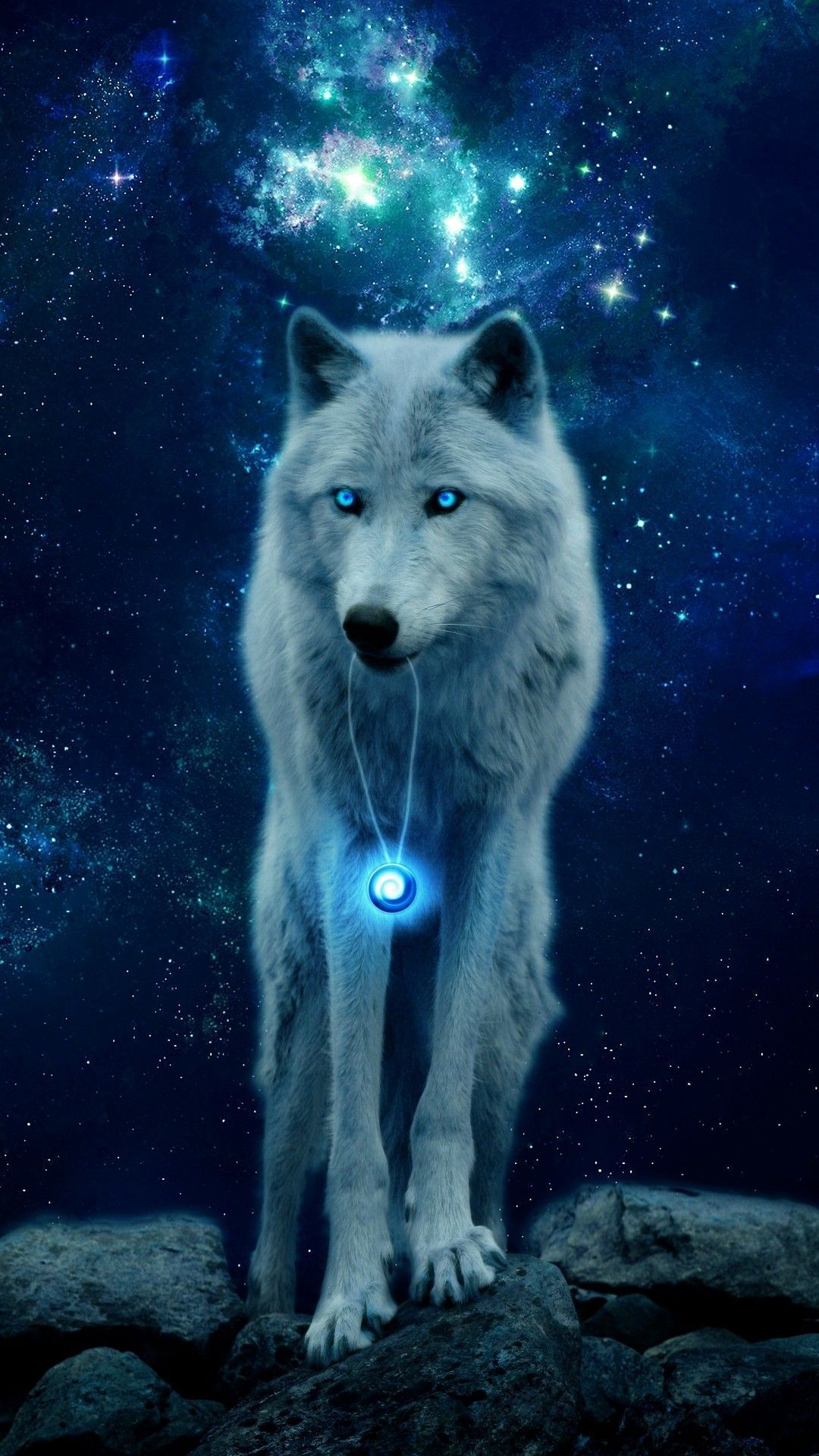 Spirit Galaxy Wolves Wallpapers