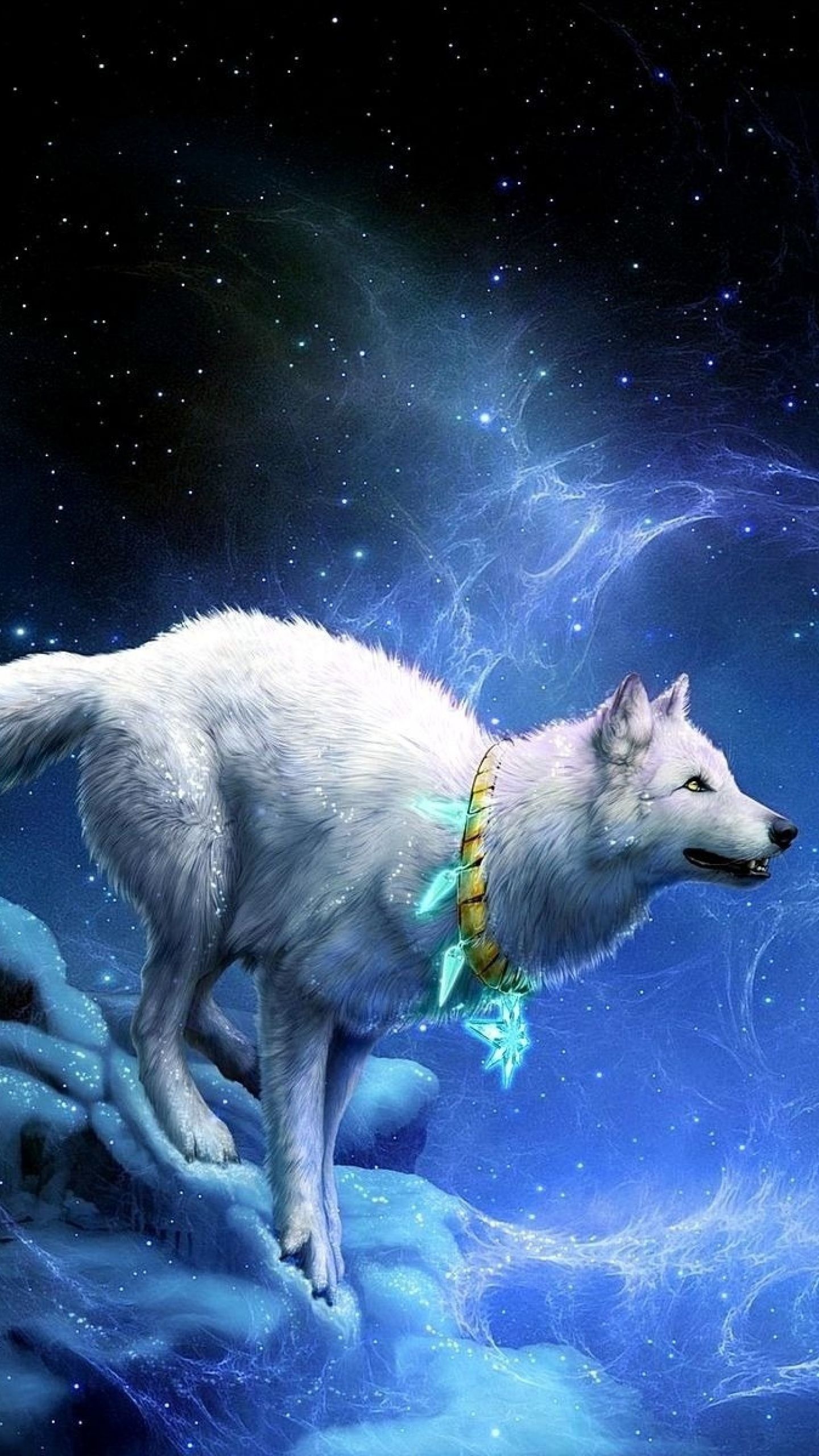 Spirit Galaxy Wolves Wallpapers