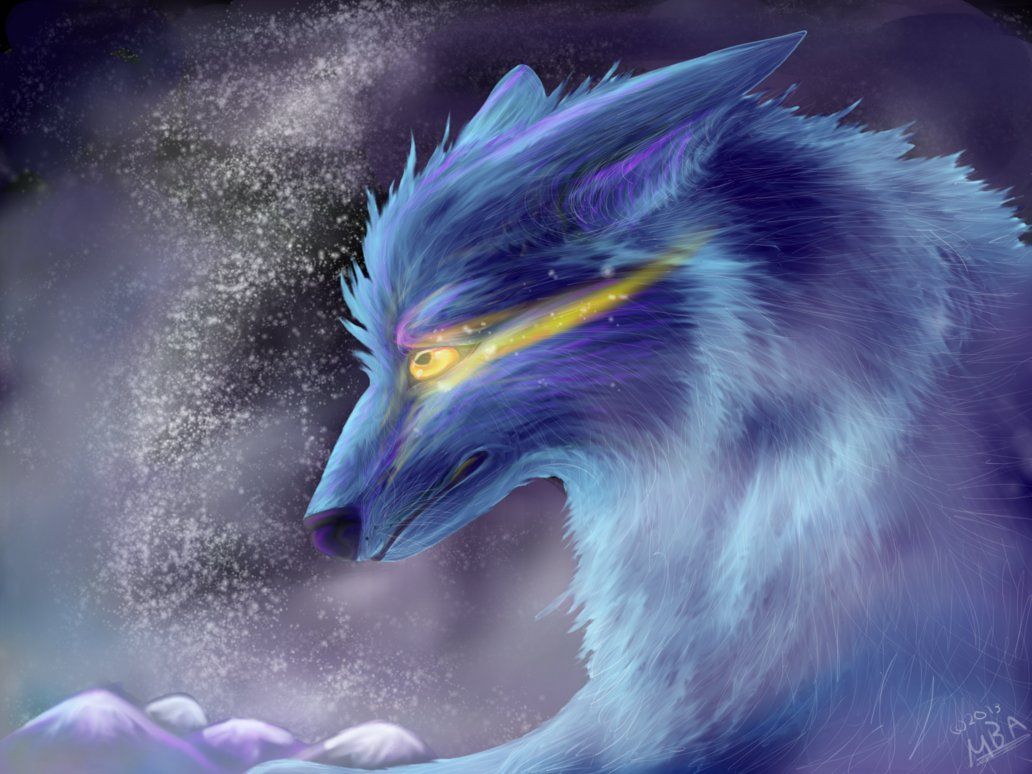 Spirit Ice Wolf Wallpapers