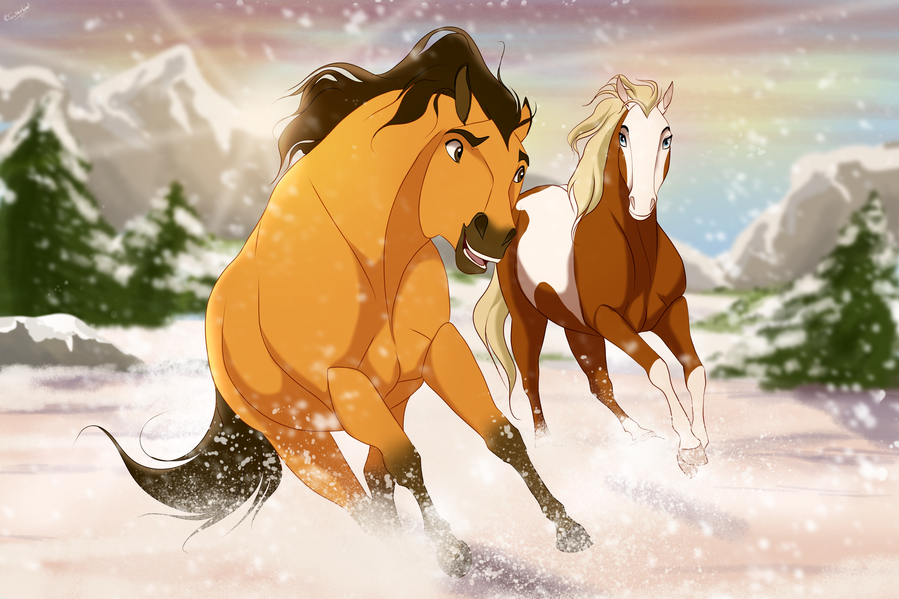 Spirit Stallion Of The Cimarron Wallpapers