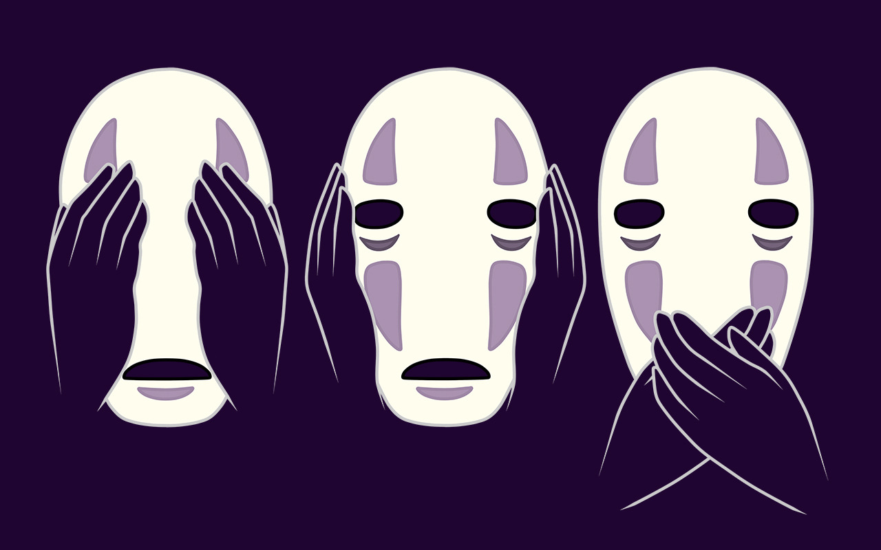 Spirited Away Fanart No Face Wallpapers