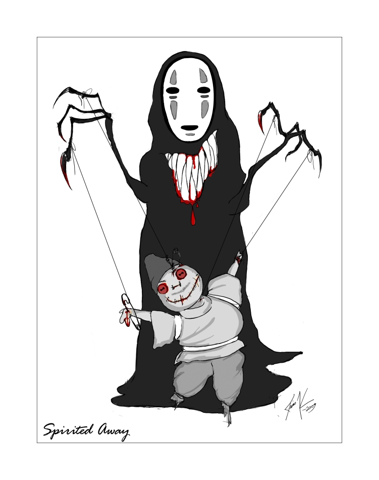 Spirited Away Fanart No Face Wallpapers