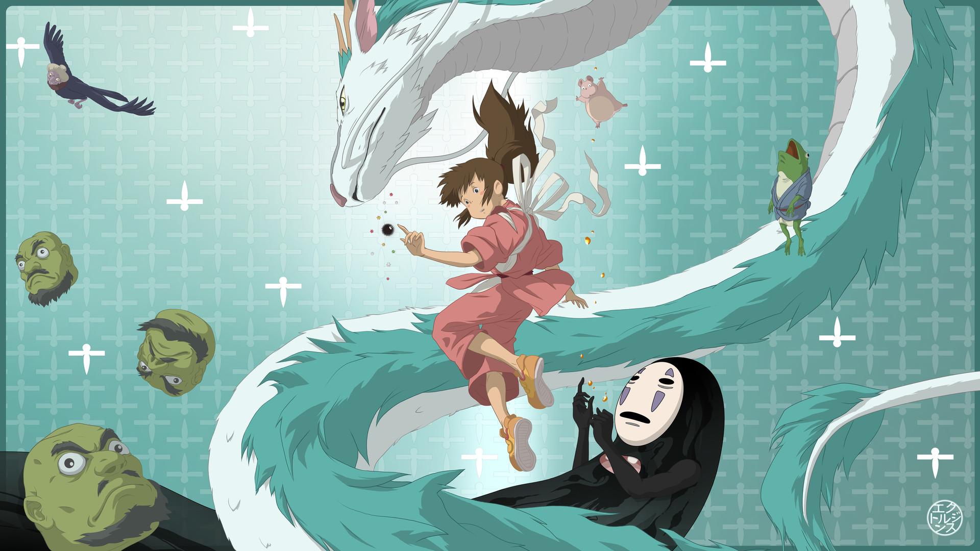 Spirited Away Fanart No Face Wallpapers