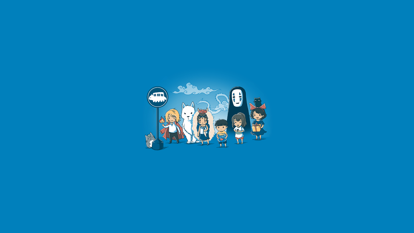 Spirited Away Fanart No Face Wallpapers