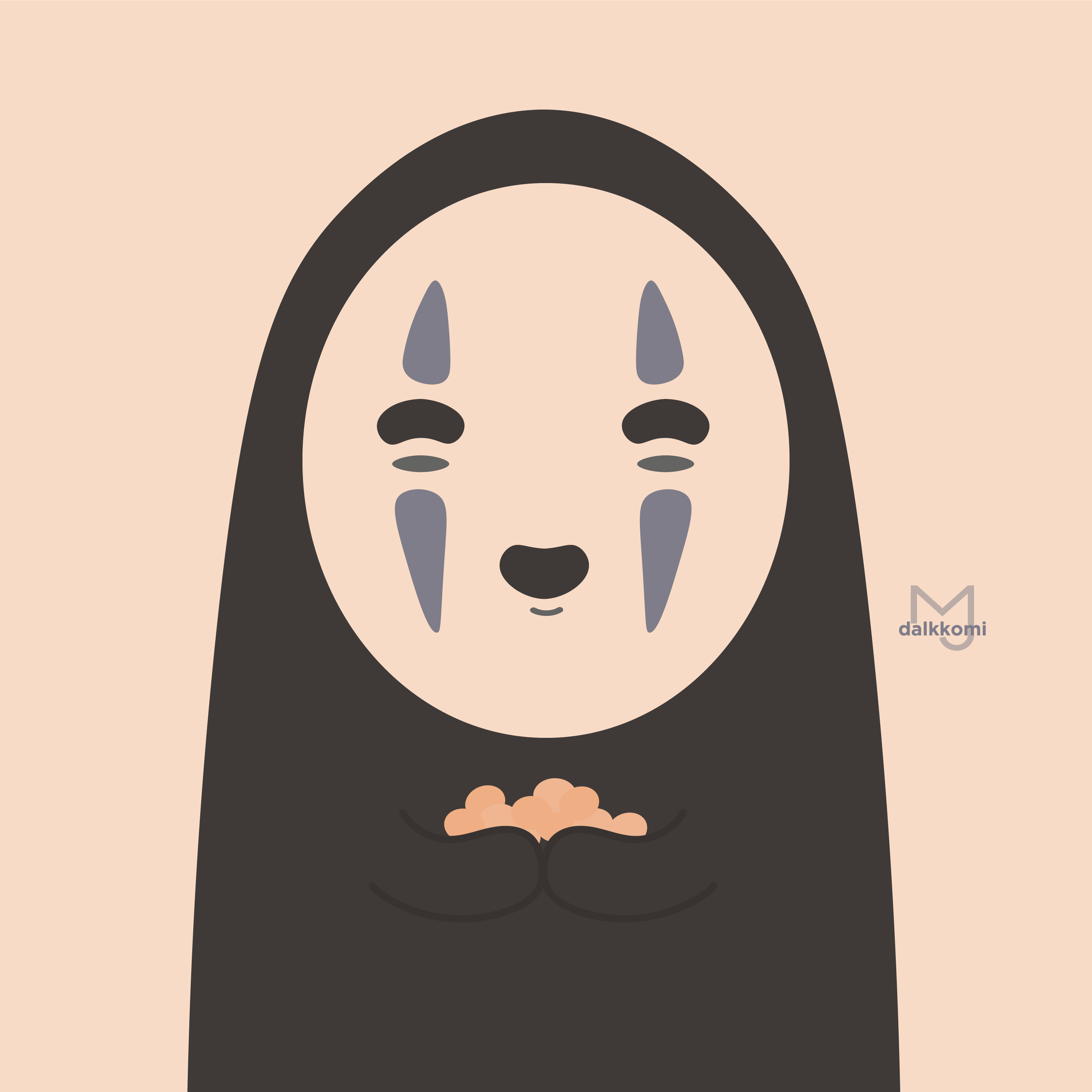 Spirited Away Fanart No Face Wallpapers