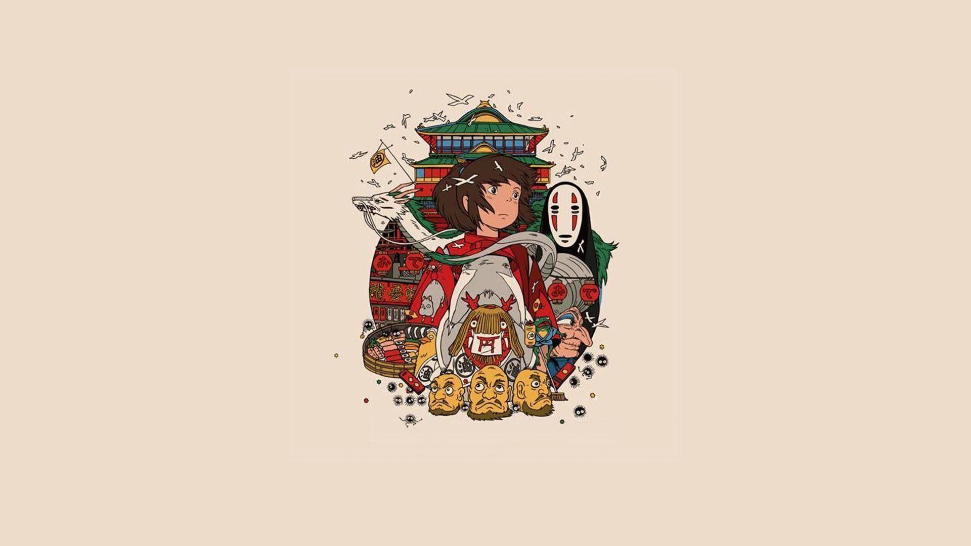 Spirited Away Fanart No Face Wallpapers