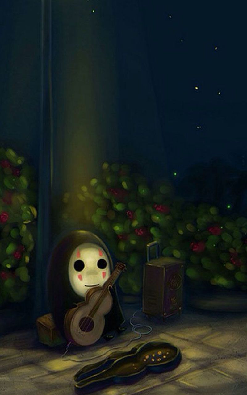 Spirited Away Fanart No Face Wallpapers