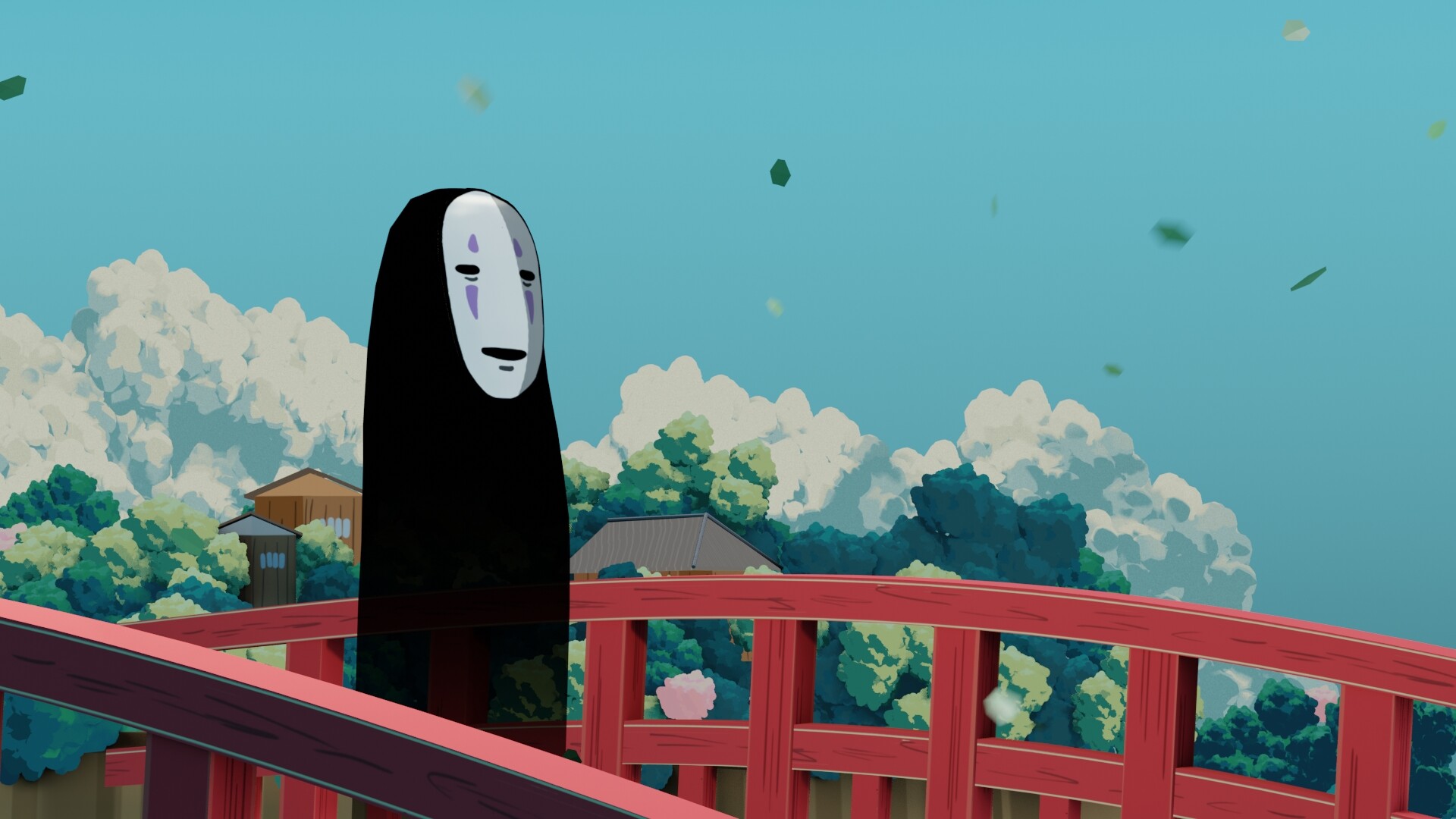 Spirited Away Fanart No Face Wallpapers