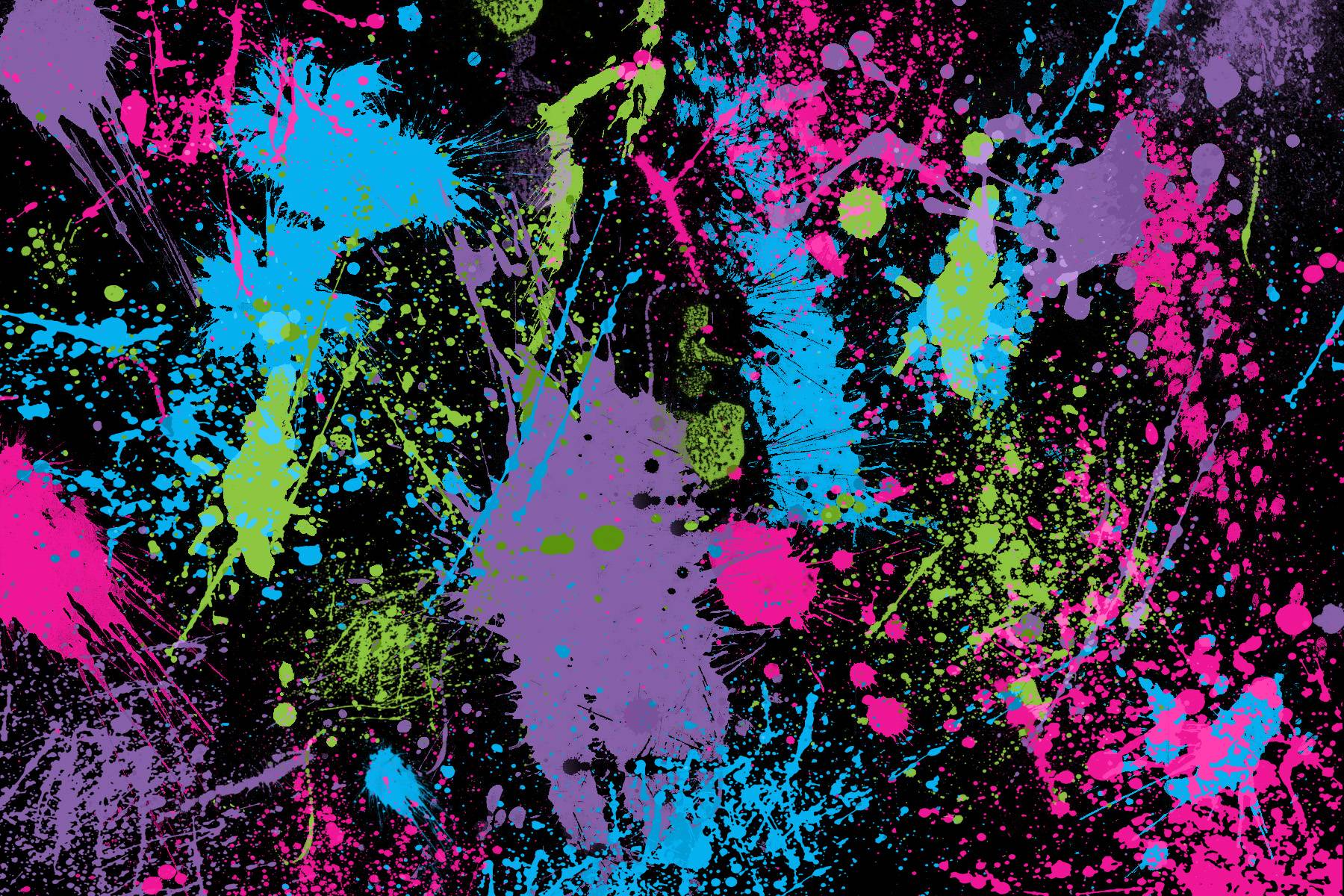 Splattered Paint Wallpapers