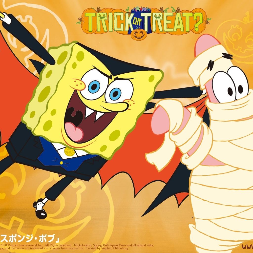 Spongebob Halloween Wallpapers