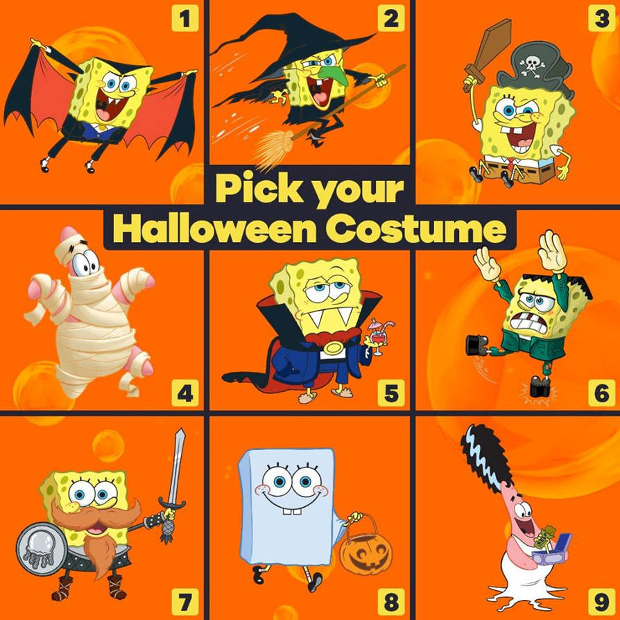 Spongebob Halloween Wallpapers